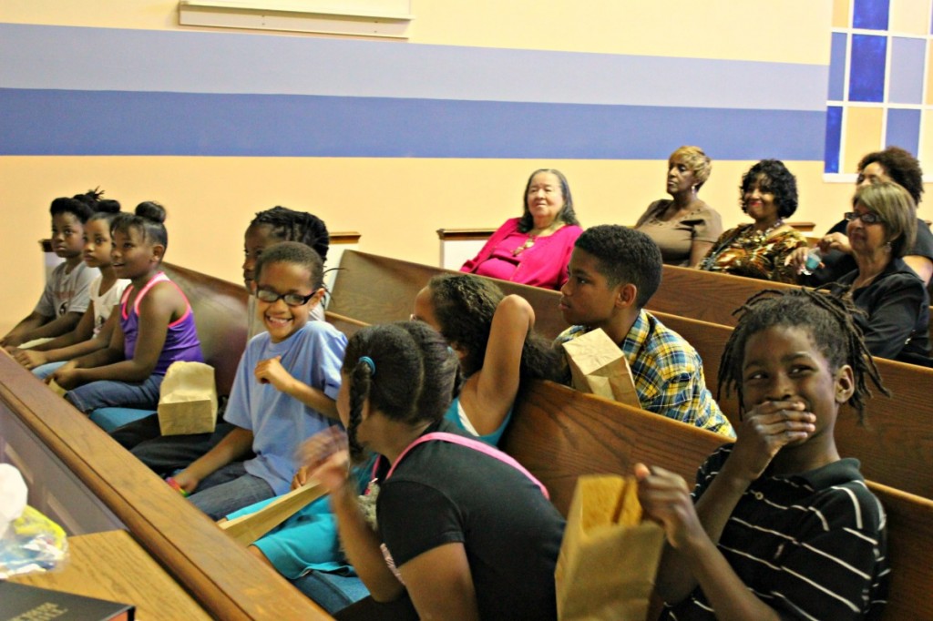Children at Gateway to Heaven Christian Church